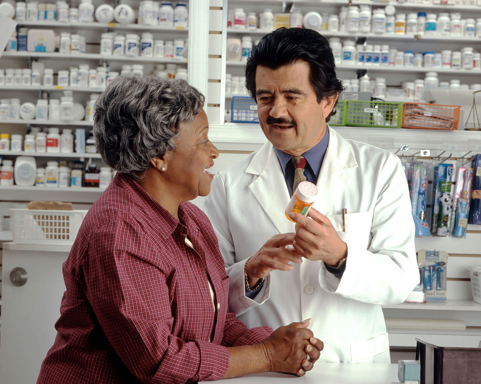 Talking to a doctor